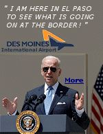 Authorities in El Paso have been tearing down migrant encampments under cover of darkness and dispatching hundreds of them across the border to Mexico, to make it look better. Someone suggested they just fly Joe to Des Moines, Iowa, tell him it was El Paso, and he'd never know the difference.